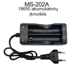 18650 baterijų pakrovėjas įkroviklis kaina internetu
