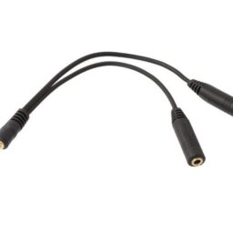 3.5mm šakotuvas 2X 20cm kaina internetu