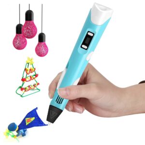 3D Pieštukas Pla ir Abs plastikui rašiklis kaina internetu