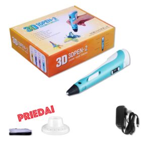 3D Pieštukas Pla ir Abs plastikui rašiklis kaina internetu