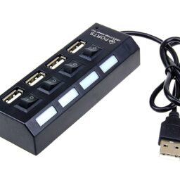 4 X USB Šakotuvas kaina internetu