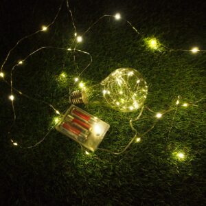 50 LED Girlianda, Šiltai Balta kaina internetu