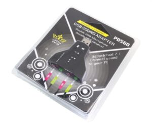 7.1 garso plokštė USB AUX kaina internetu