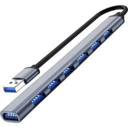 7 prievadų USB šakotuvas kaina internetu