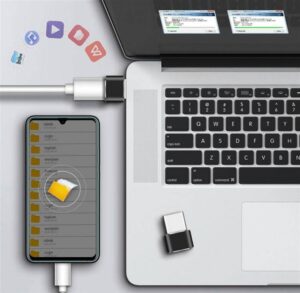 Adapteris OTG USB-A į TYPE-C kaina internetu