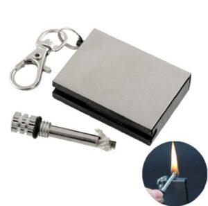 Amžinas degtukas su titnagu kaina internetu