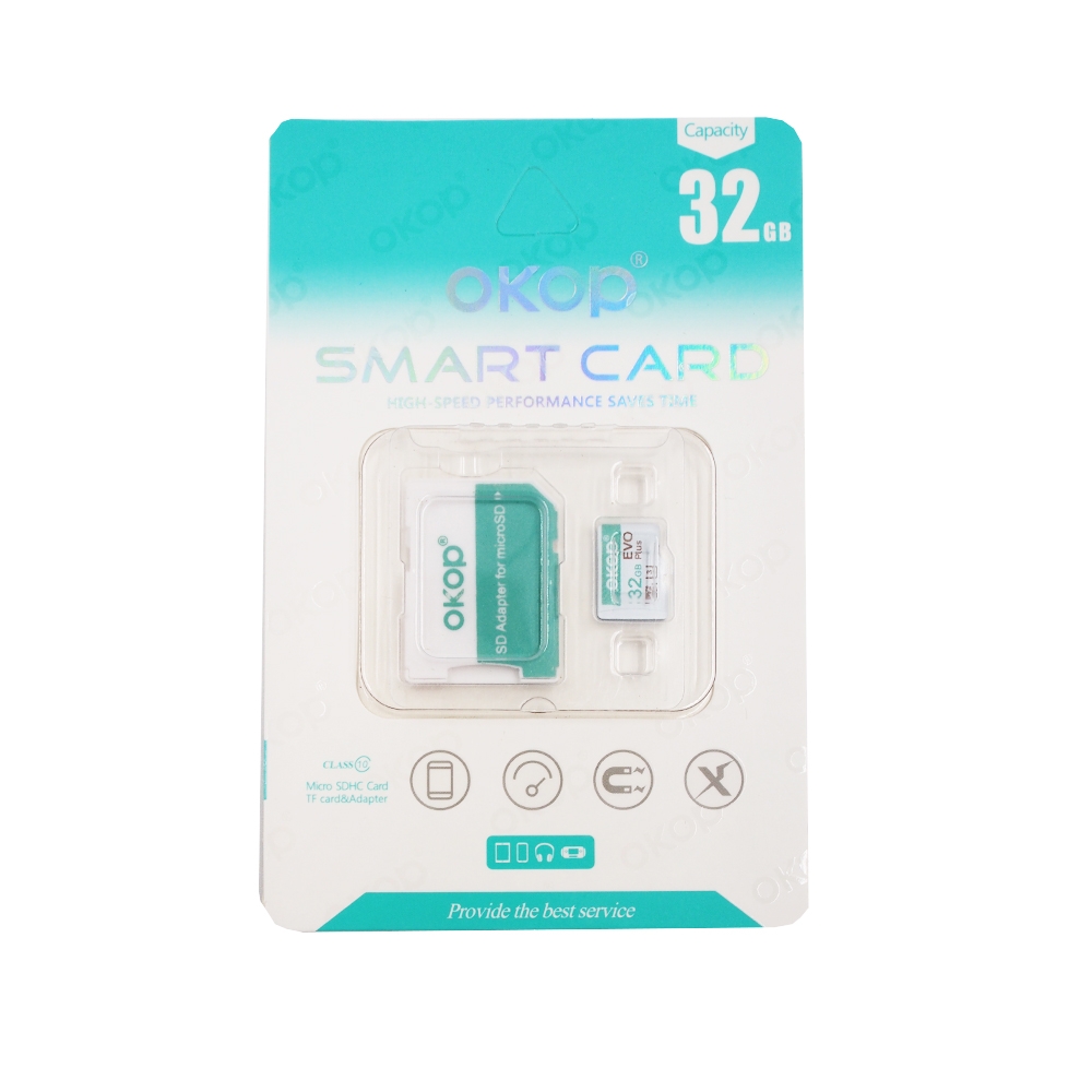 Atminties kortelė microSD 32GB OKOP kaina internetu