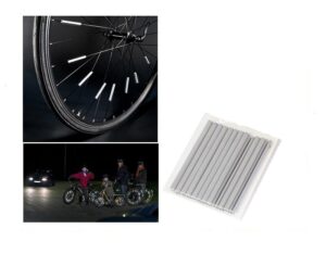 Atšvaitų juostelės ant dviračio stipinų 12 vnt. kaina internetu