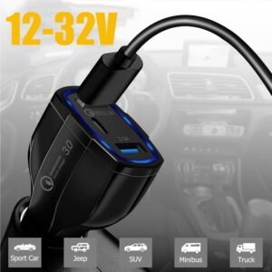Auto Įkroviklis QC 3.0 TYPE-C kaina internetu