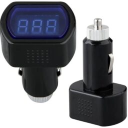 Automobilio voltmetras / testeris 12–24 V kaina internetu