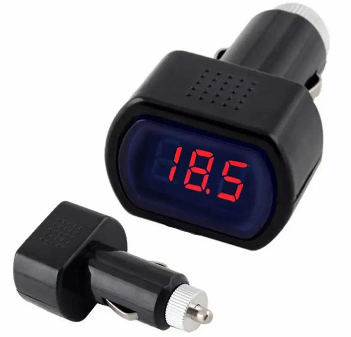 Automobilio voltmetras / testeris 12–24 V kaina internetu