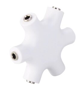 AUX 3,5mm šakotuvas 6X3,5mm kaina internetu