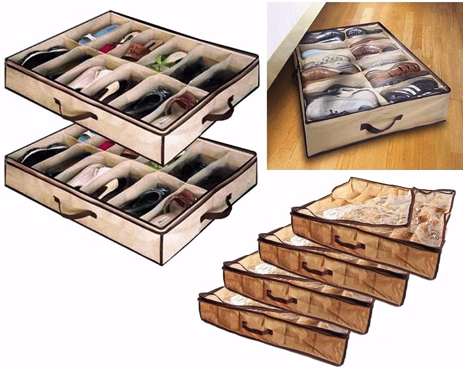 Avalynės laikymo dėžutė su 12 skyrelių kaina internetu