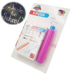 Baltos Kreidelės Su Laikikliu kaina internetu