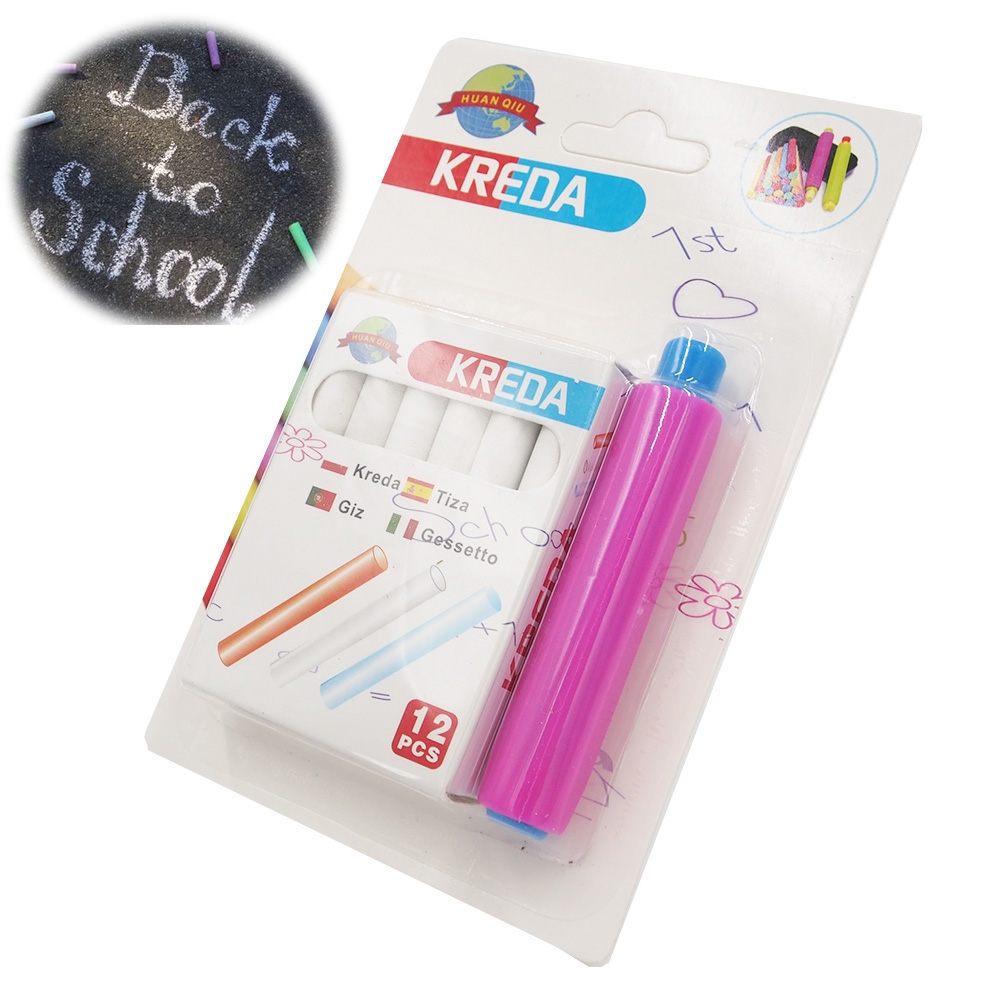 Baltos Kreidelės Su Laikikliu kaina internetu