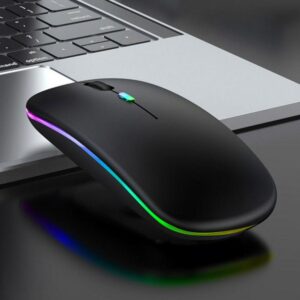 Belaidė pelė su RGB LED apšvietimu. kaina internetu