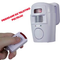 Belaidė signalizacija su valdymo pulteliu kaina internetu