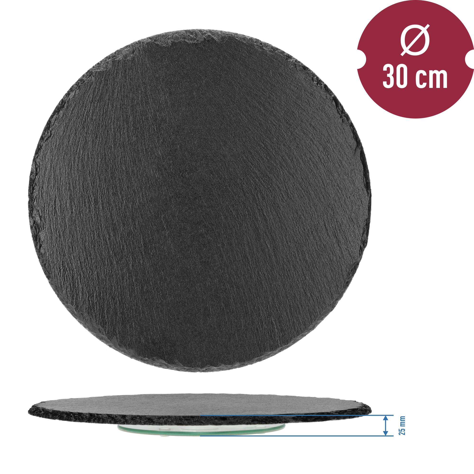 Besisukantis padėklas 30cm kaina internetu