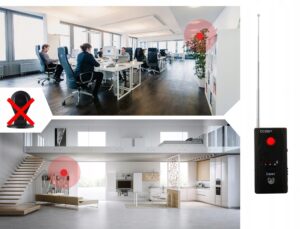 Blakių Detektorius (Slaptoms Kameroms ir Pasiklausymo Blakėms Aptikti) kaina internetu