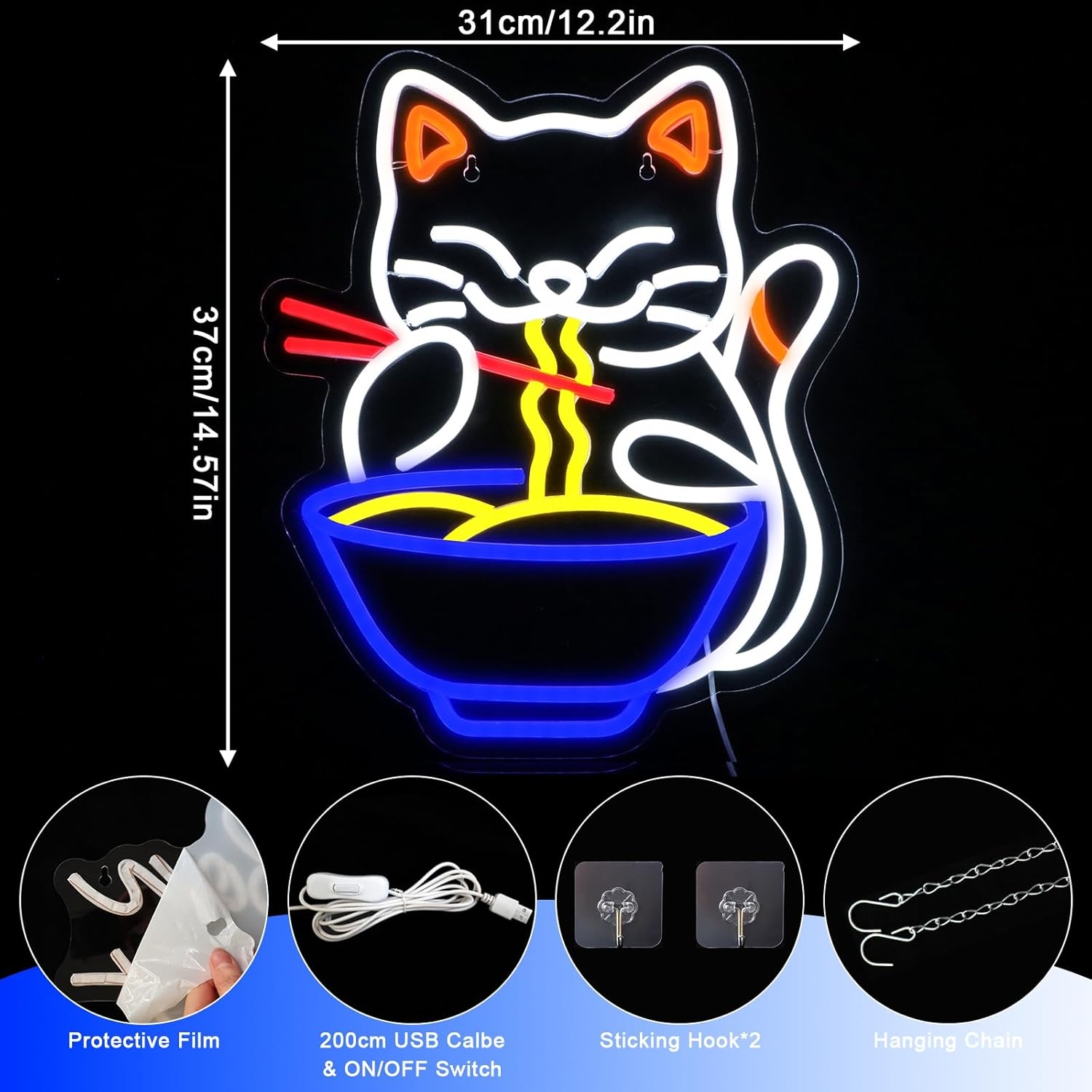Dekoracinis šviestuvas "CAT" kaina internetu
