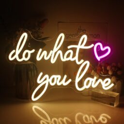 Dekoracinis šviestuvas "Do What You Love" kaina internetu