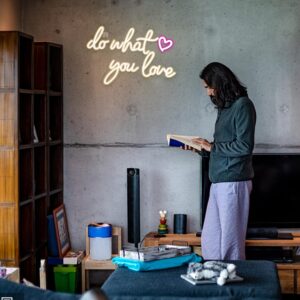 Dekoracinis šviestuvas "Do What You Love" kaina internetu