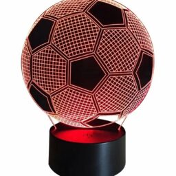 Dekoratyvinė LED lempa, futbolo kamuolio formos kaina internetu