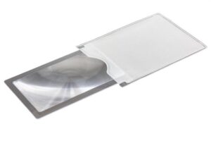 Didinamasis stiklas lupa KORTELĖ 4X kaina internetu