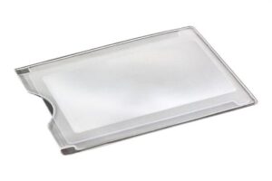 Didinamasis stiklas lupa KORTELĖ 4X kaina internetu