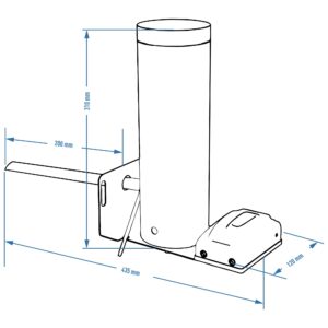 Dūmų generatorius rūkykloms "dragON Jet 1 Long" kaina internetu