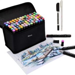 Dvipusiai Markeriai 80 Vnt. "Touch Cool" kaina internetu