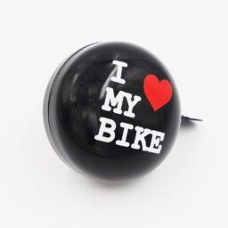Dviračio skambutis "I love my bike" kaina internetu