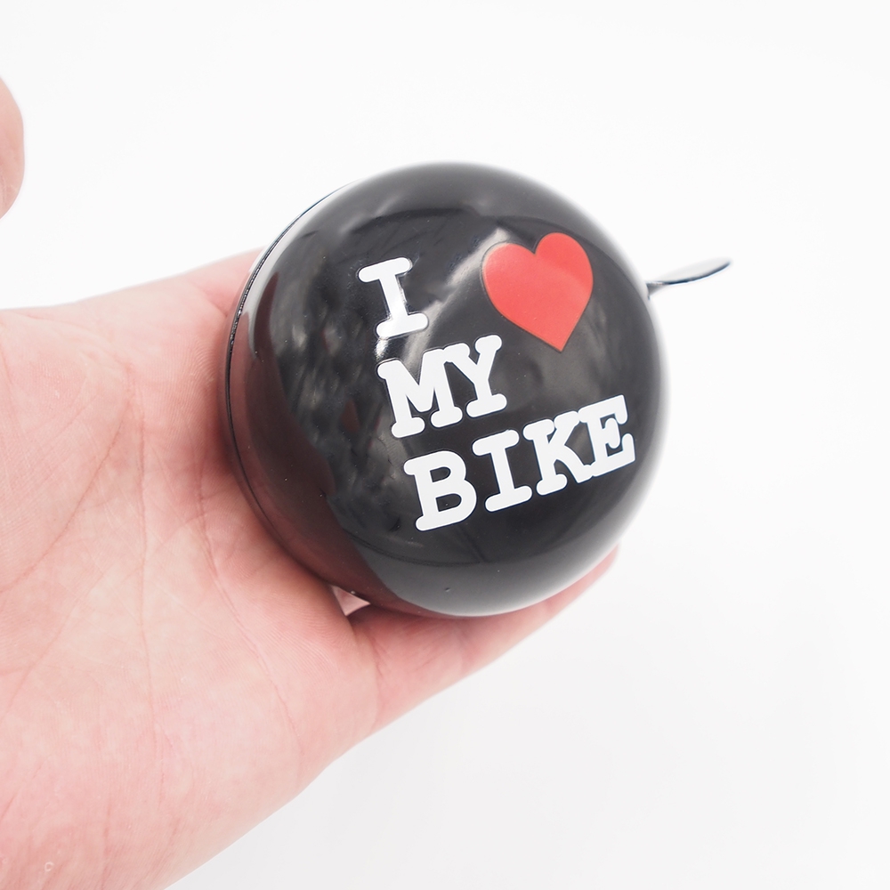 Dviračio skambutis "I love my bike" kaina internetu