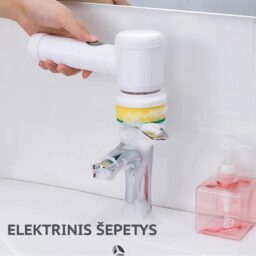 Elektrinis šepetys kaina internetu