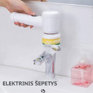 Elektrinis šepetys kaina internetu