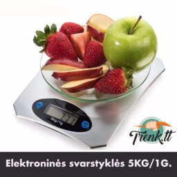 Elektroninės virtuvinės svarstyklės 5KG/1G kaina internetu
