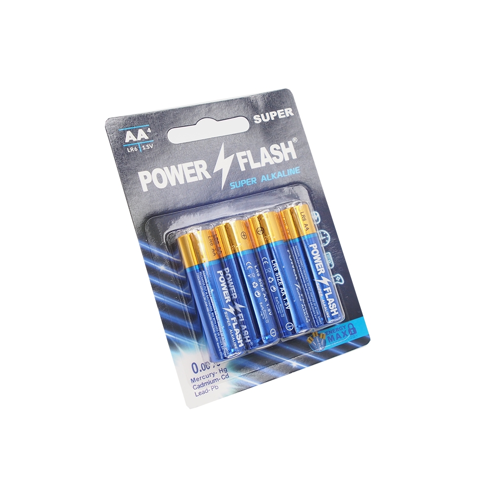 Elementai AA "Power Flash" kaina internetu