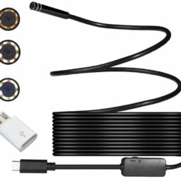 Endoskopinė kamera 5,5 mm, USB-C, 5 m kaina internetu