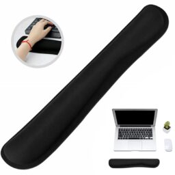 Ergonomiškos formos gelio klaviatūros kilimėlis kaina internetu