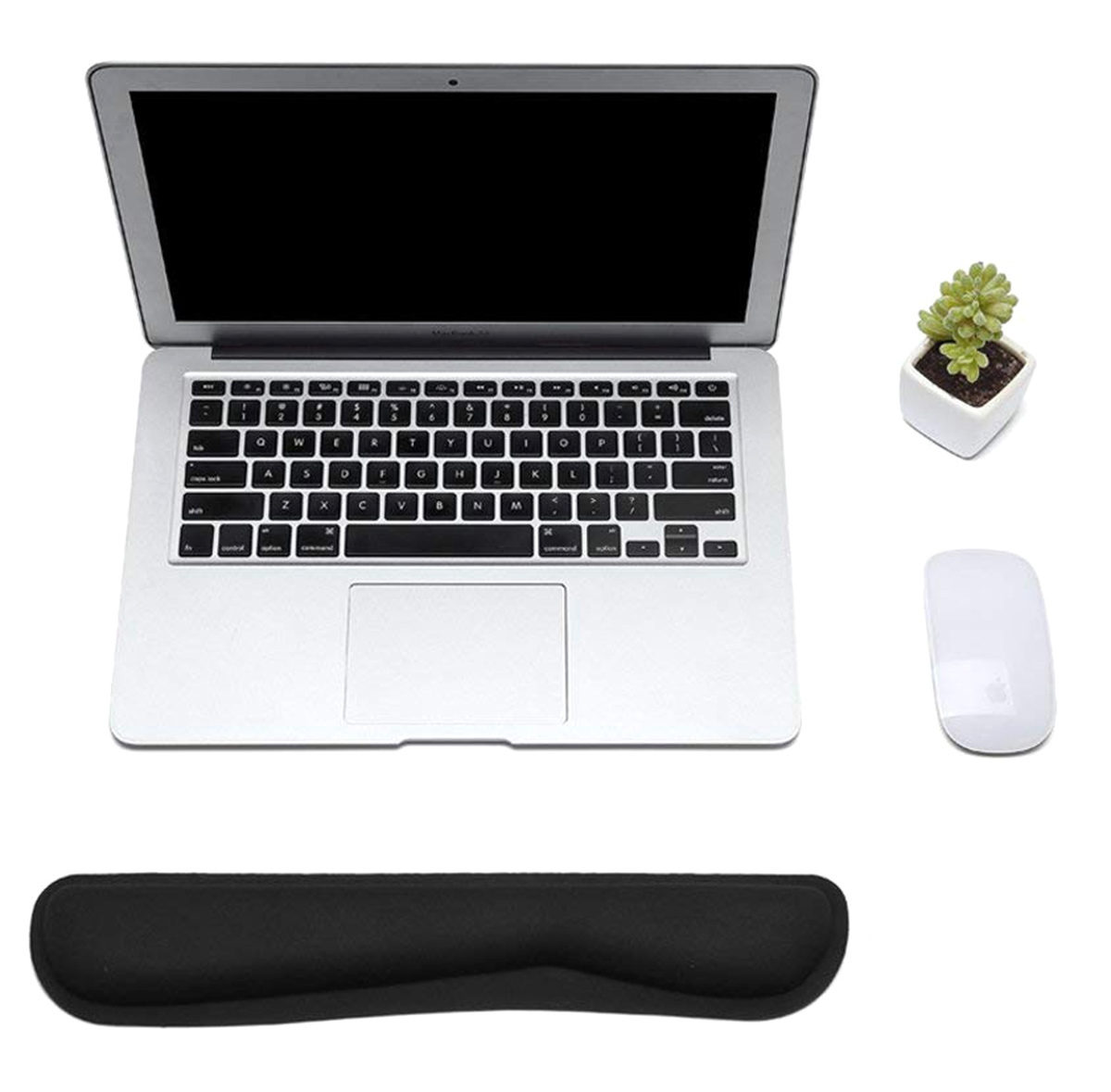 Ergonomiškos formos gelio klaviatūros kilimėlis kaina internetu