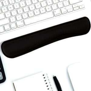 Ergonomiškos formos gelio klaviatūros kilimėlis kaina internetu