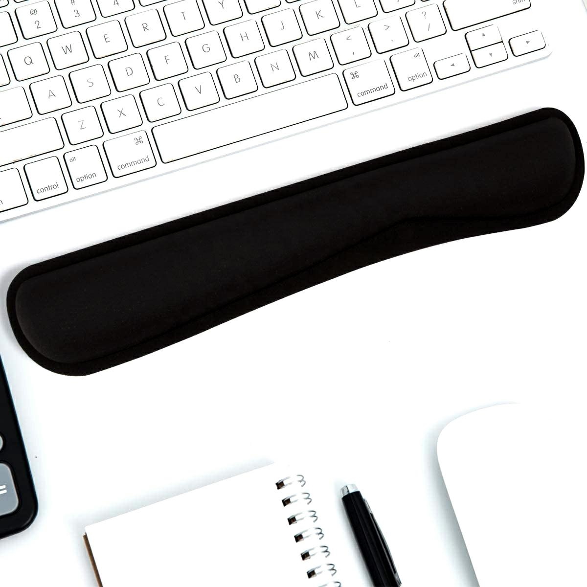 Ergonomiškos formos gelio klaviatūros kilimėlis kaina internetu