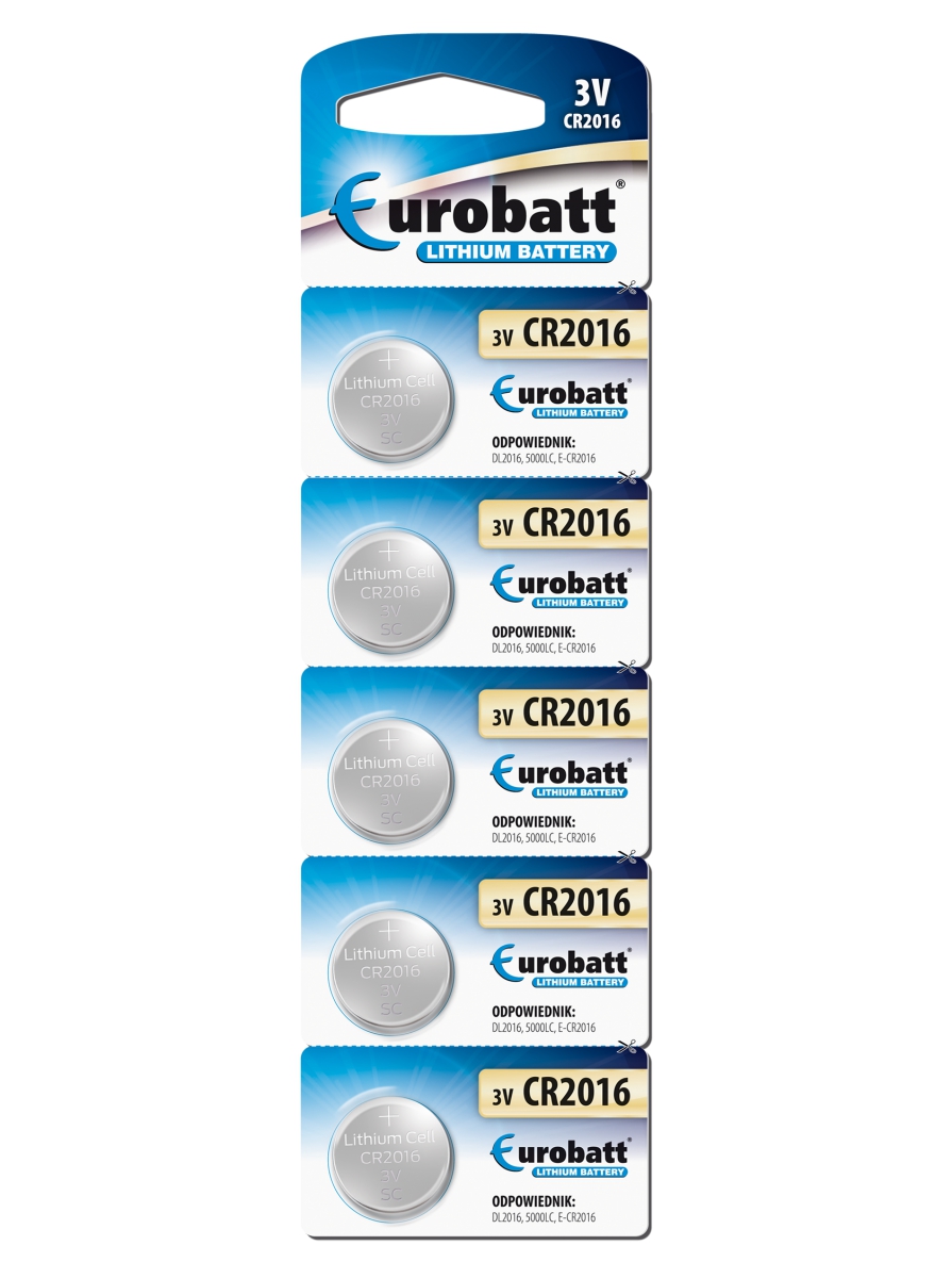 Eurobatt Baterija CR2016 3V Lithium (Tabletė) kaina internetu