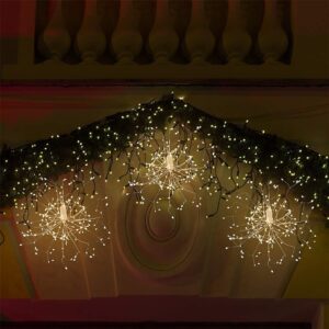 "Firework" girlianda su saulės panele kaina internetu