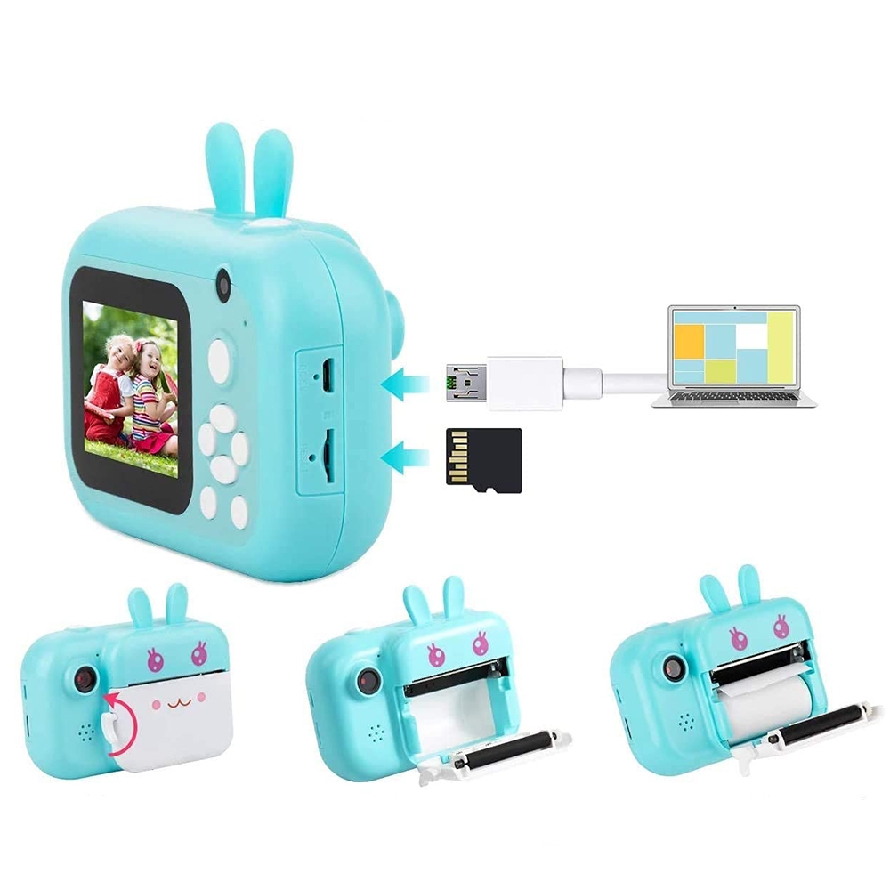 Fotoaparatas su spausdintuvu +32GB kaina internetu