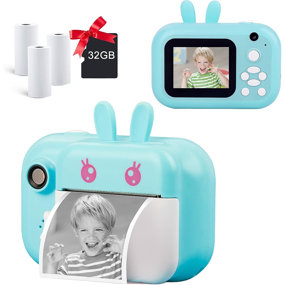 Fotoaparatas su spausdintuvu +32GB kaina internetu