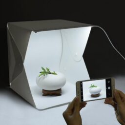 Fotografavimo dėžė SU LED apšvietimu kaina internetu