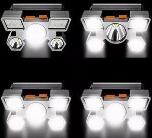 Galvos Prožektorius – 9x XPE LED kaina internetu