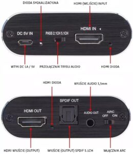 HDMI garso skirstytuvas kaina internetu