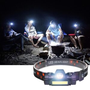 Įkraunamas prožektorius ant galvos kaina internetu